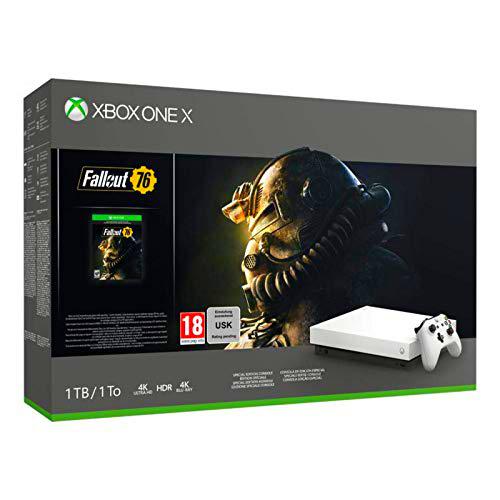 One X - Consola 1 TB, Color Blanco + Fallout 76