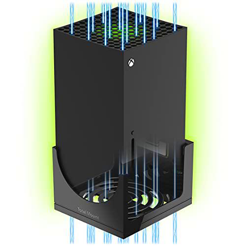 TotalMount Soporte de Pared para la Consola Xbox Series X con gestión del Calor y Clip de Seguridad Negro