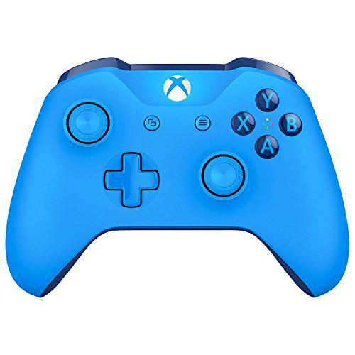 Microsoft - Mando Inalámbrico, Color Azul (Xbox One), Bluetooth