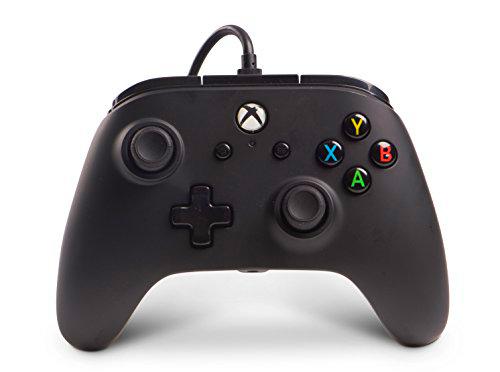Mando Con Cable Mejorado, Color Negro (Xbox One)