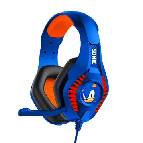 OTL Technologies SH0976 Sonic The Hedgehog Pro G5 - Auriculares para Juegos, Color Azul