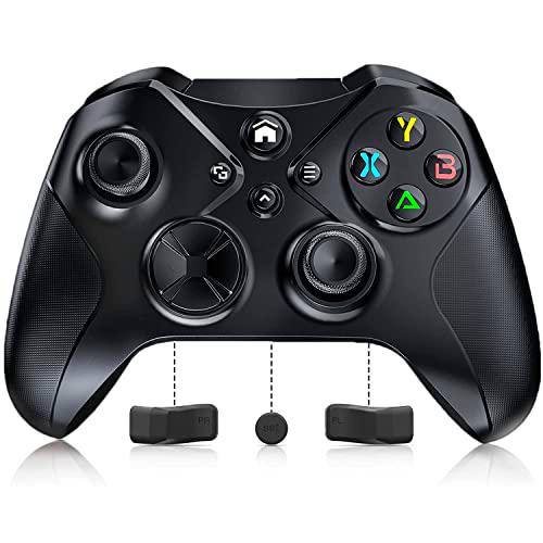 Lapezei Controlador inalámbrico para Xbox One, One X/S.Series X/S con giroscopio de 6 ejes/jack de audio de 3,5 mm/vibración/turbo