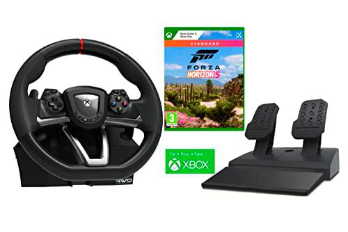 XBOX ONE Volante y Pedales Licencia Original XBOX "Racing Overdrive" + Forza Horizon 5