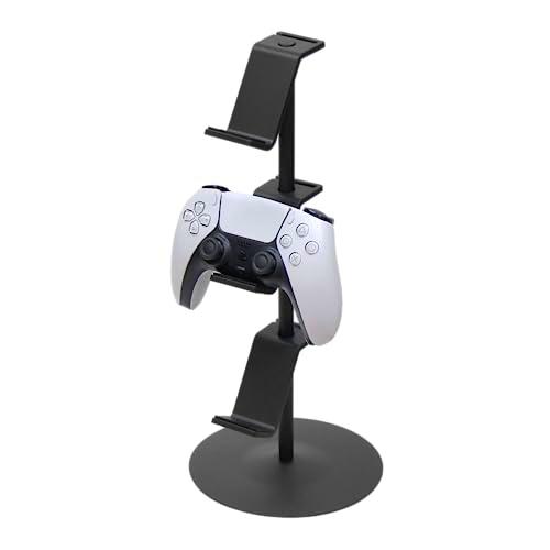 YAMAZAKI Home 5088-P Soporte universal ajustable para controlador de juego/soporte para controlador, negro