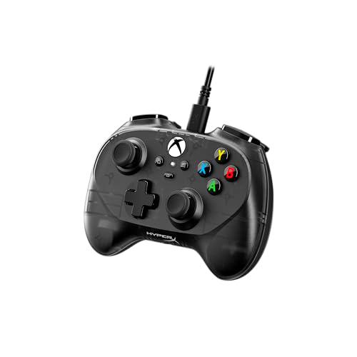 HyperX Clutch Tanto - Mando Gaming Mini Compacto Negro con Cable para Xbox Series X|S con Licencia y funcionalidad Completa